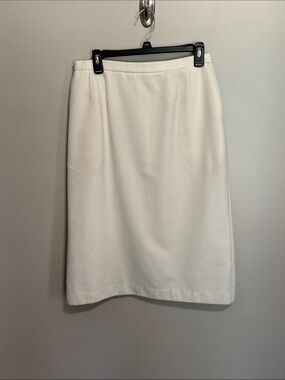 Koret Cream lined Pencil Skirt